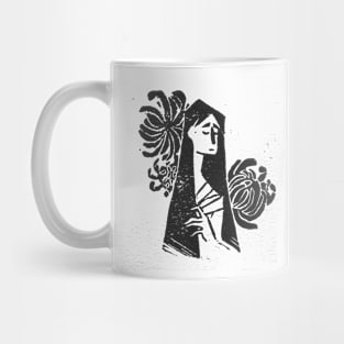 lady bloom Mug